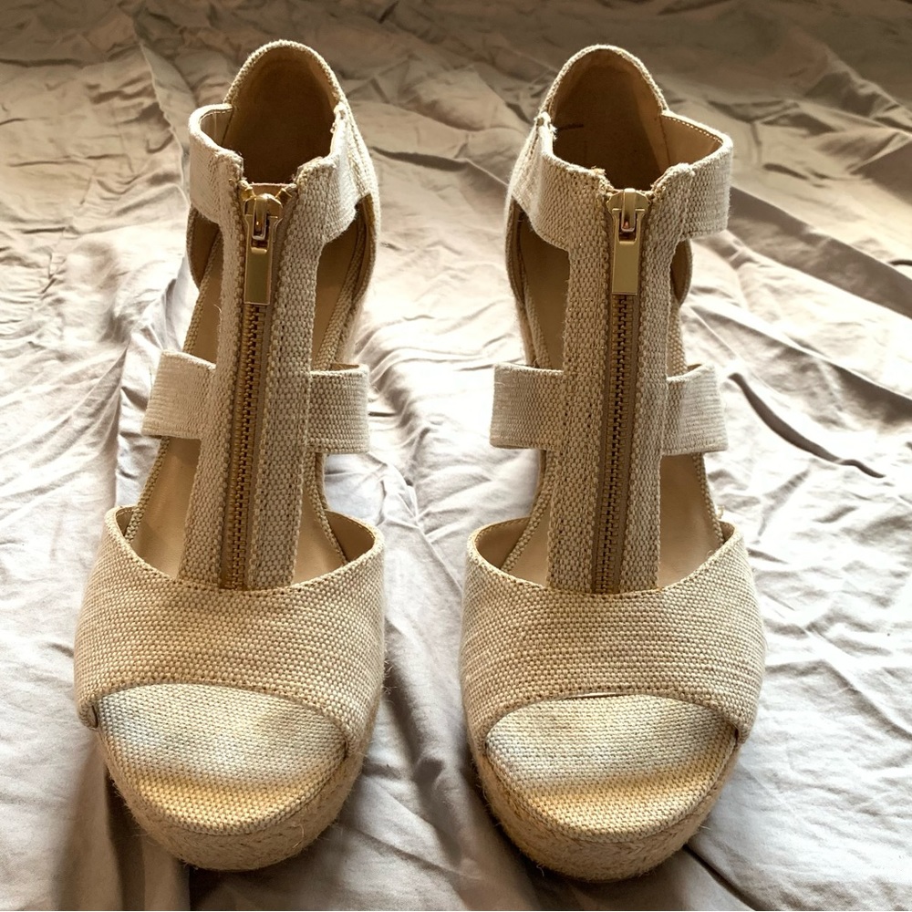 Women's Carla Espadrille Wedge Pumps size 10